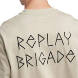 T-SHIRT CON RICAMO A RILIEVO M3251 ECRU