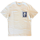 T SHIRT GIROCOLLO STAMPA VINTAGE M3282 VINTAGE WHITE