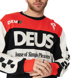 T-SHIRT VILANDER MOTO L/S BLACK RED