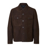 GIACCA SUEDE BROWN GIACCA SUEDE BROWN