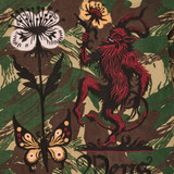 OVERSHIRT AHIMSA EARTHLY DELIGHTS CAMO