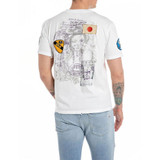 T-SHIRT PATCH M6763 WHITE