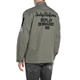 GIACCA CAMICIA REPLAY VERDE