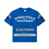 T-SHIRT FLOHMARKT DAPHNE BLUE