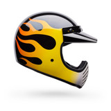 CASCO MOTO 3 06 FLINT BLACK & YELLOW