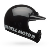 CASCO MOTO 3 06 GLOSS BLACK