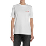 T-SHIRT BIKER CON RICAMO W3379F