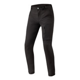 PANTALONI TERRY SKINNY FIT RIPSTOP BLACK L34