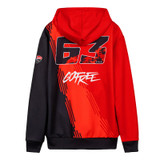 FELPA DUCATI BAGNAIA BLACK RED