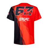 T-SHIRT DUCATI BAGNAIA BLACK RED