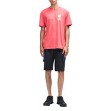 T-SHIRT QUAD MELON RED
