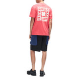 T-SHIRT QUAD MELON RED