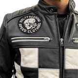 GIACCA ZERO BONEVILLE BLACK & WHITE