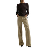 WIDE LEG FIT CARY BEIGE JEANS WA517