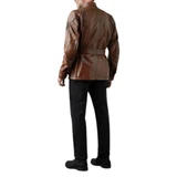 GIACCA TRIALMASTER MARRONE CUOIO