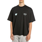 T-SHIRT R.INC MANIFESTO BLACK KU6045