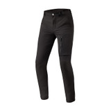 PANTALONE TERRY SKINNY FIT RISTOP BLACK L30