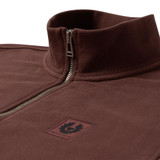 FELPA FULL ZIP BORDEAUX