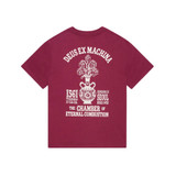 T-SHIRT SEOUL CERAMIC TEE BORDEAUX