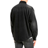 CASUAL DENIM SHIRT BLACK