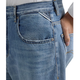 JEANS BARREL FIT JANIE MEDIUM BLUE