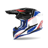 CASCO AVIATOR 3 PUSH BLUE RED GLOSS