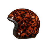 CASCO ORANGE SKULLS
