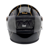 CASCO GRINGO S BLACK FLAMES