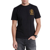T-SHIRT SNAKE M6836 BLACK