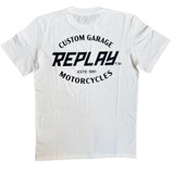 T-SHIRT CUSTOM GARAGE M6874 WHITE