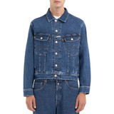 GIUBBINO COMFORT FIT IN RED CAST INDIGO M8Z1