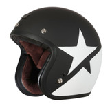 CASCO PRIMO STAR WHITE & BLACK