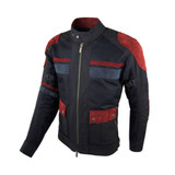 GIACCA TOUAREG BLUE & RED