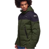 GIACCA EASY WINTER 2.0 GREEN/BLACK