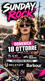 ROCK SUNDAY MOTO INCONTRO DOMENICA 18 OTTOBRE
