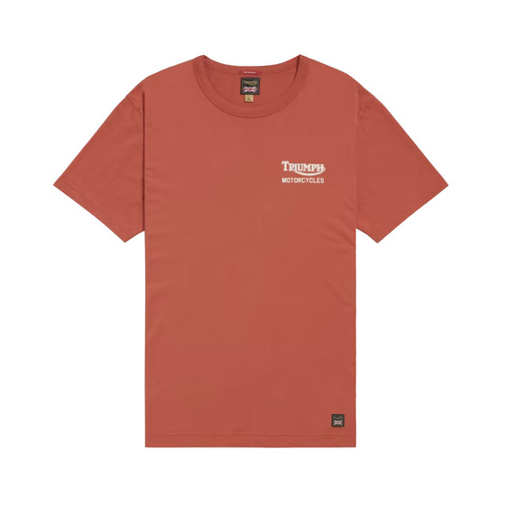 T-SHIRT ADCOTE RUST