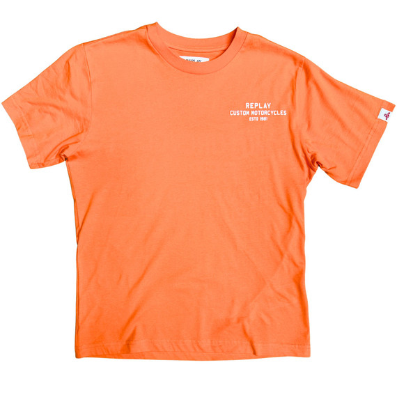 T-SHIRT STAMPA MINI E MAXI M3050 ORANGE