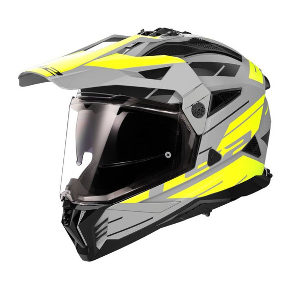 CASCO MX702 PIONER 2 NABIB GREY YELLOW