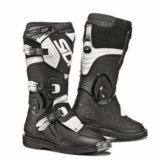 STIVALI JR FLAME BLACK WHITE