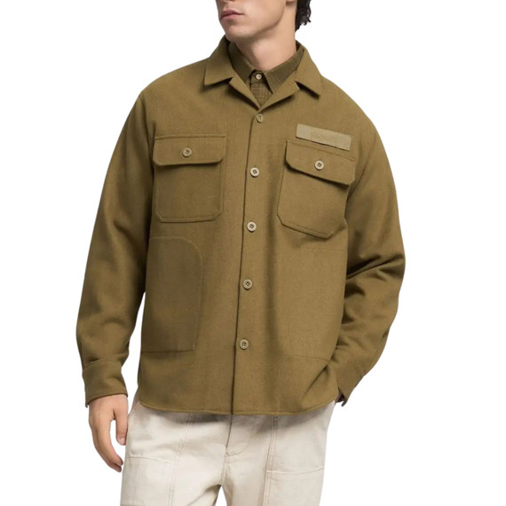 GIACCA CAMICIA UOMO MISTO LANA M8494