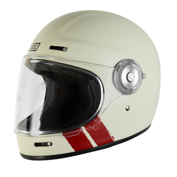 CASCO VEGA STRIPE 05 WHITE & RED