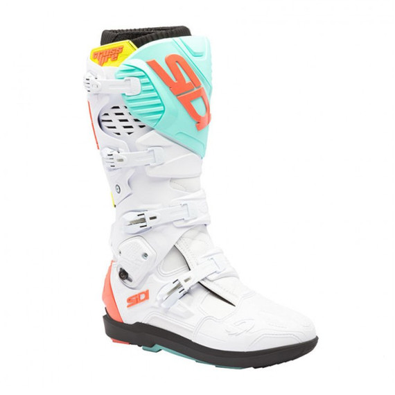 STIVALI CROSSFIRE 3 SRS WHITE FLUO MINT CORAL