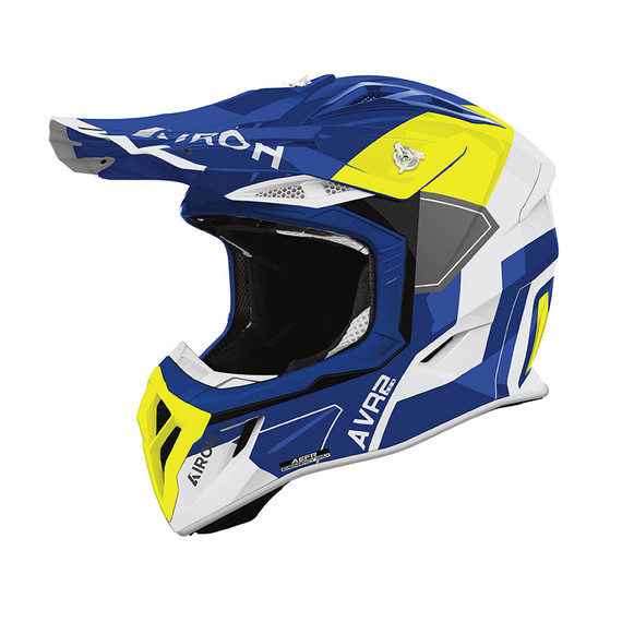 CASCO AVIATOR ACE 2 SHIELD BLUE YELLOW
