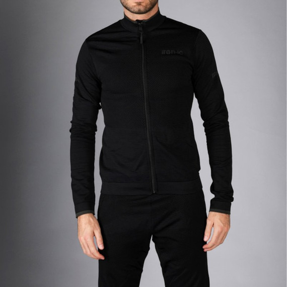 FELPA FULL ZIP THERMIC BLACK