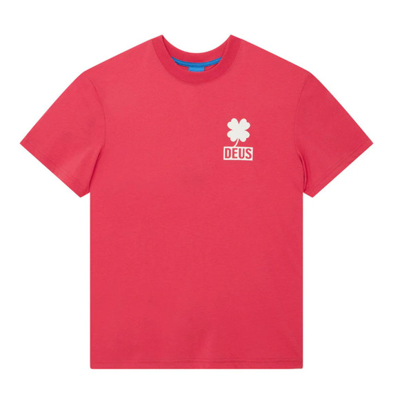 T-SHIRT QUAD MELON RED