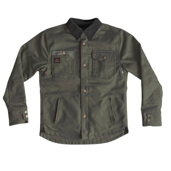 GIACCA RUNAWAY RIDING OLIVE
