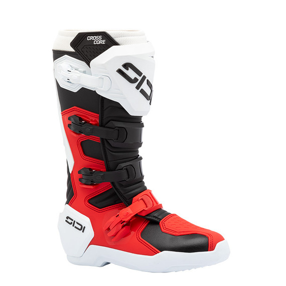 STIVALI CROSSCORE RED BLACK WHITE