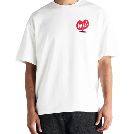 T-SHIRT DEEP CUT TEE VINTAGE WHITE