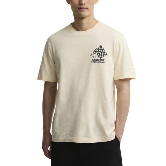 T-SHIRT HERMAN GRAPHIC WHITE
