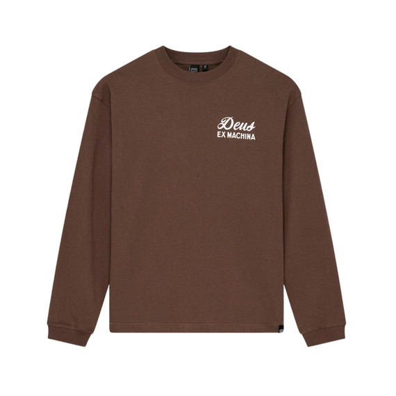 T-SHIRT HARAJUKU TEE LS BROWN
